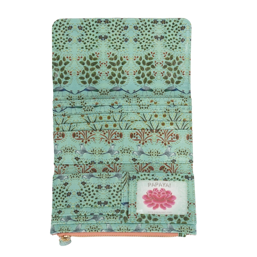 Papaya Art - Starlet Tri Fold Wallet Vegan Leather - Picture 5 of 5